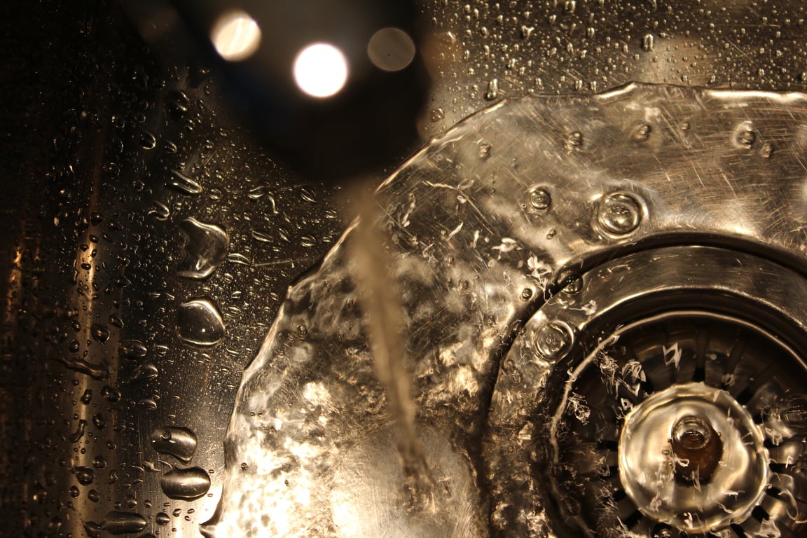 unclogging sink drain