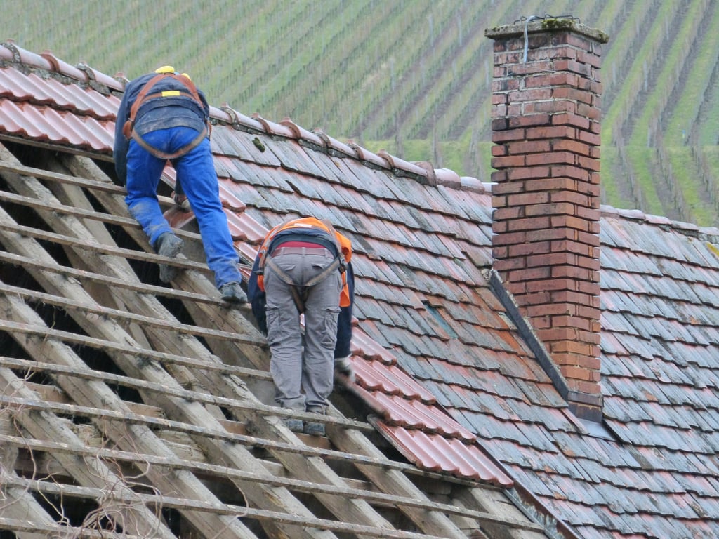 roof shingle tear-off