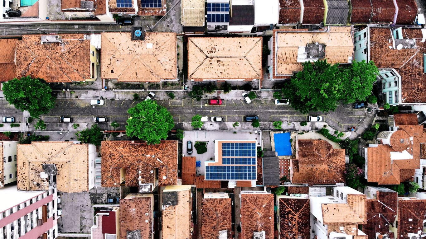 residential rooftop solar panels