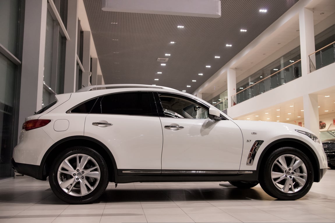 car dealership showroom