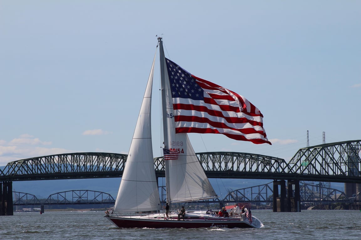 Columbia River boating