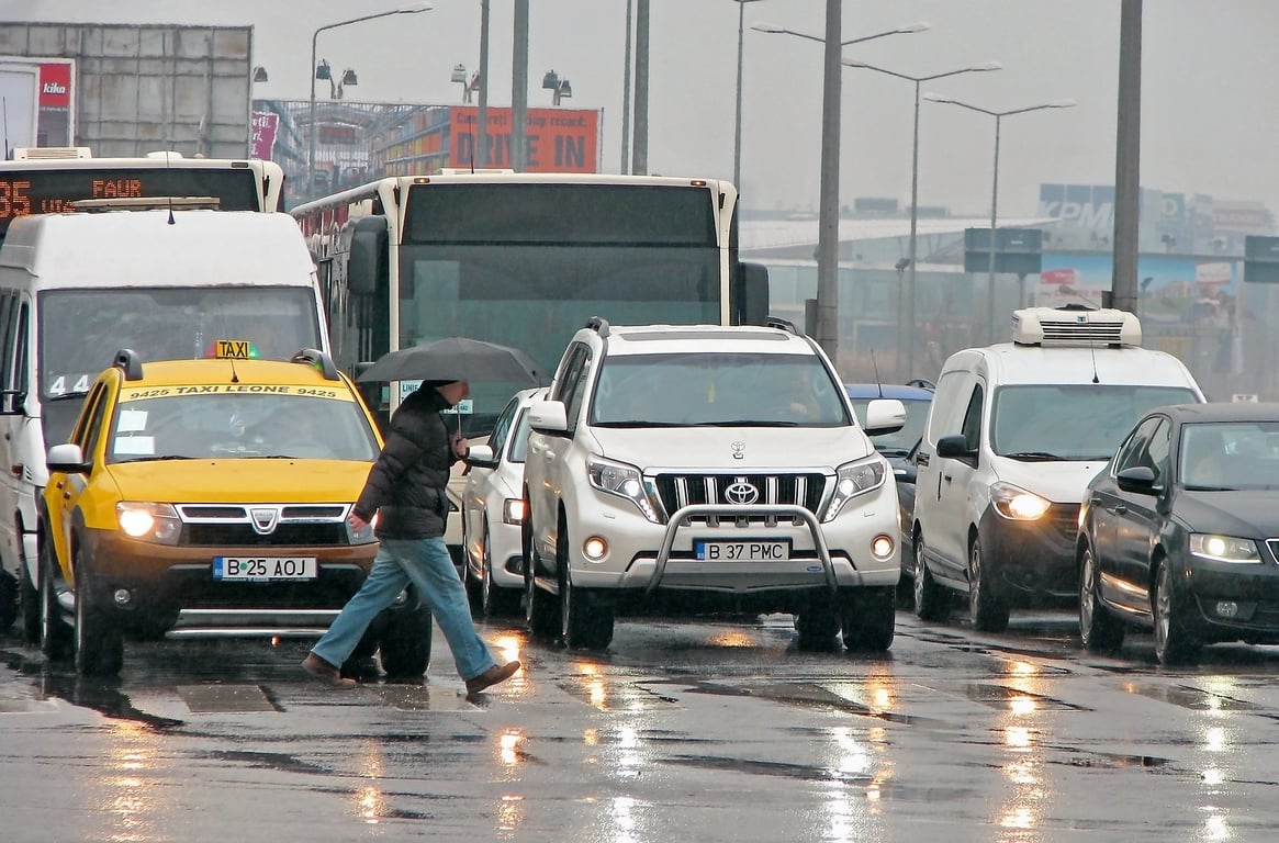 car on road