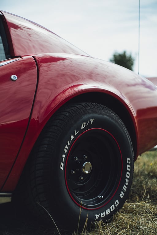 used car tire inspection
