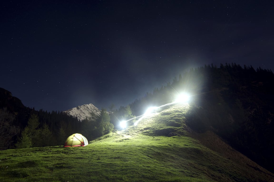 family camping tent