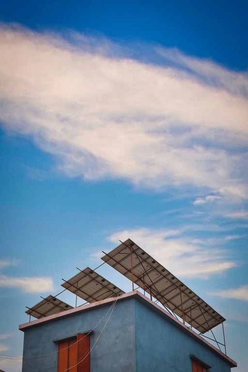 residential rooftop solar panels