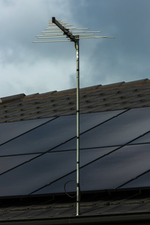 residential rooftop solar panels