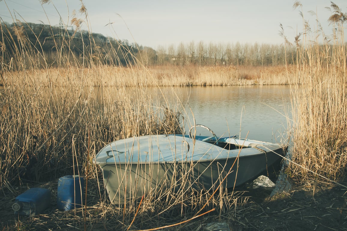 used boat trailer
