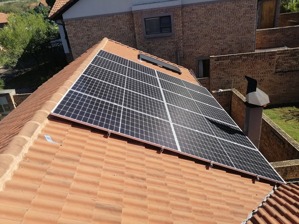 residential rooftop solar panels