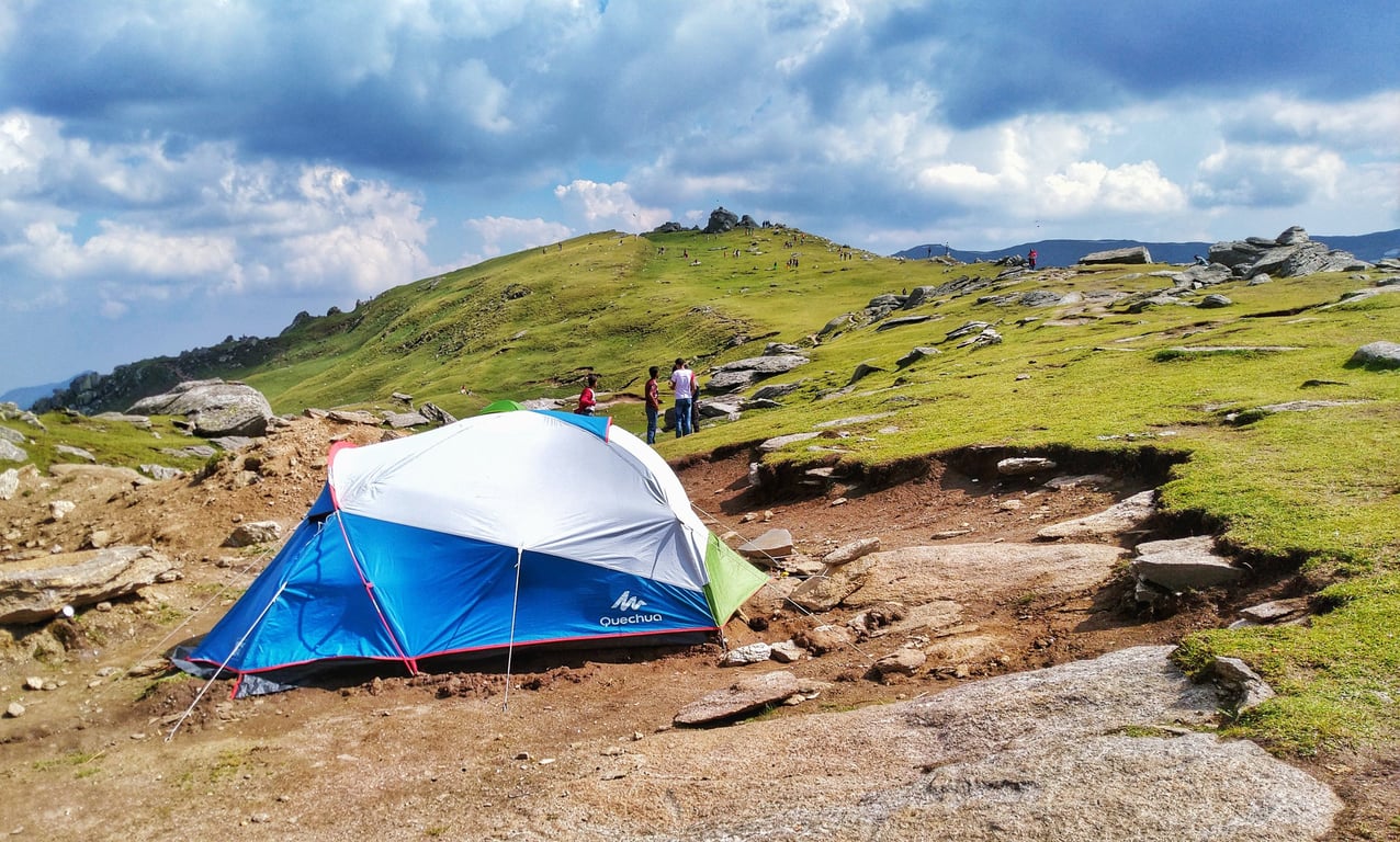 three-season camping tent