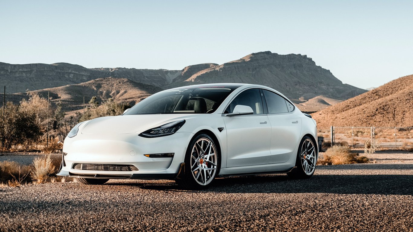 Tesla Autopilot driving
