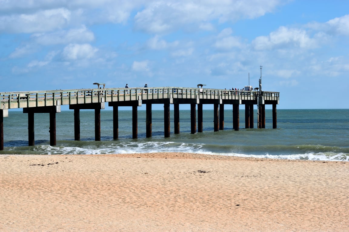 blue runner fishing pier