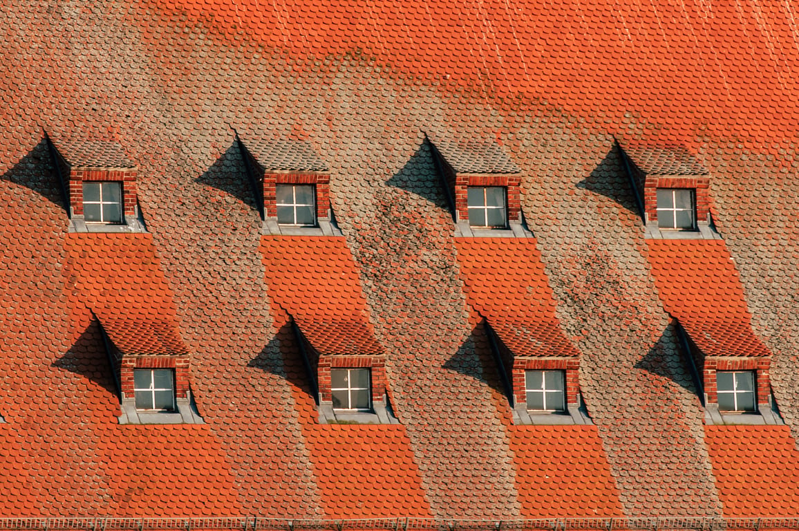 storm-damaged roof