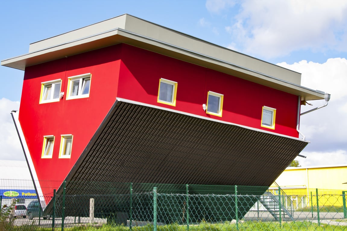 solar panels on roof