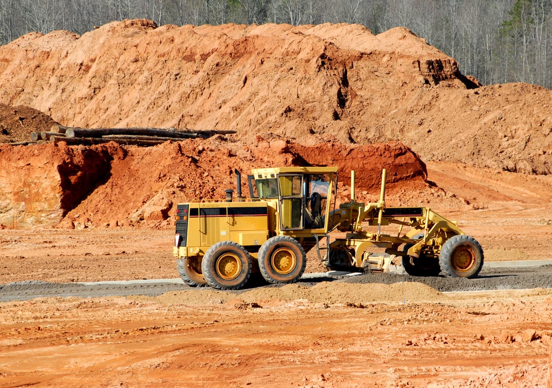 earth mover truck haul road