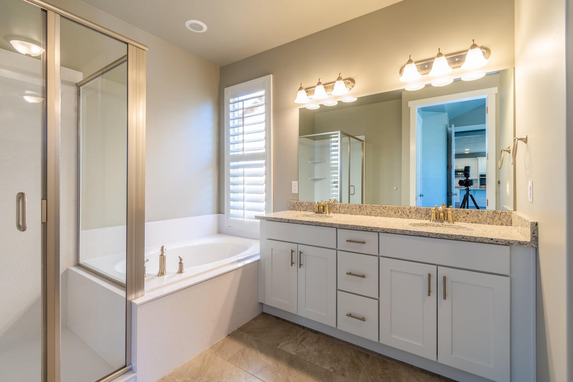 small bathroom shower vanity