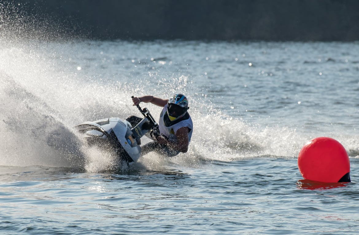 older fiberglass runabout