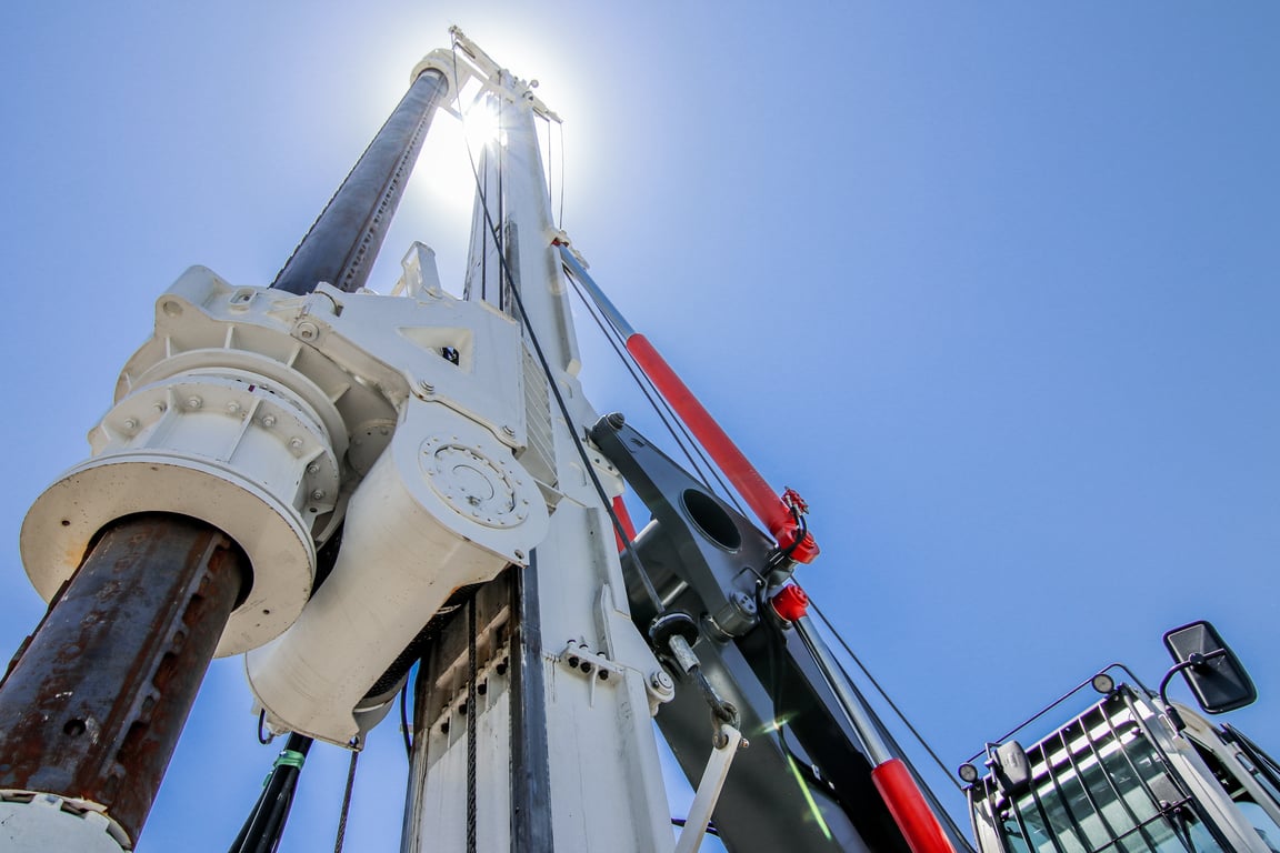 vertical geothermal drilling