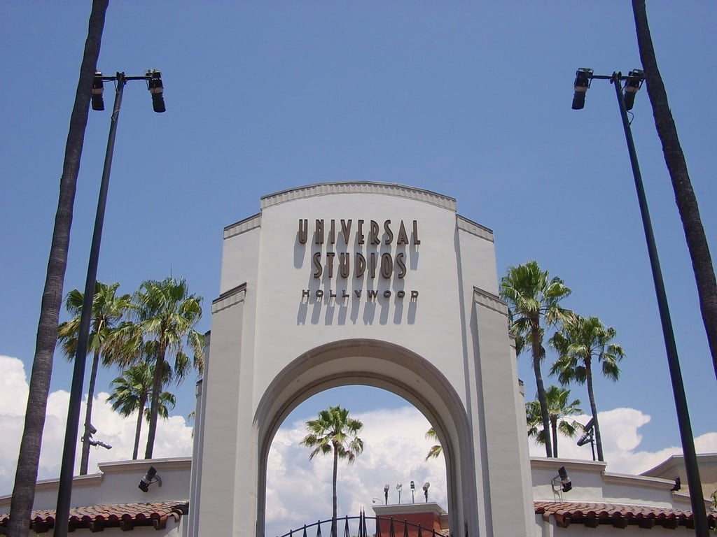 Universal Studios Hollywood entrance