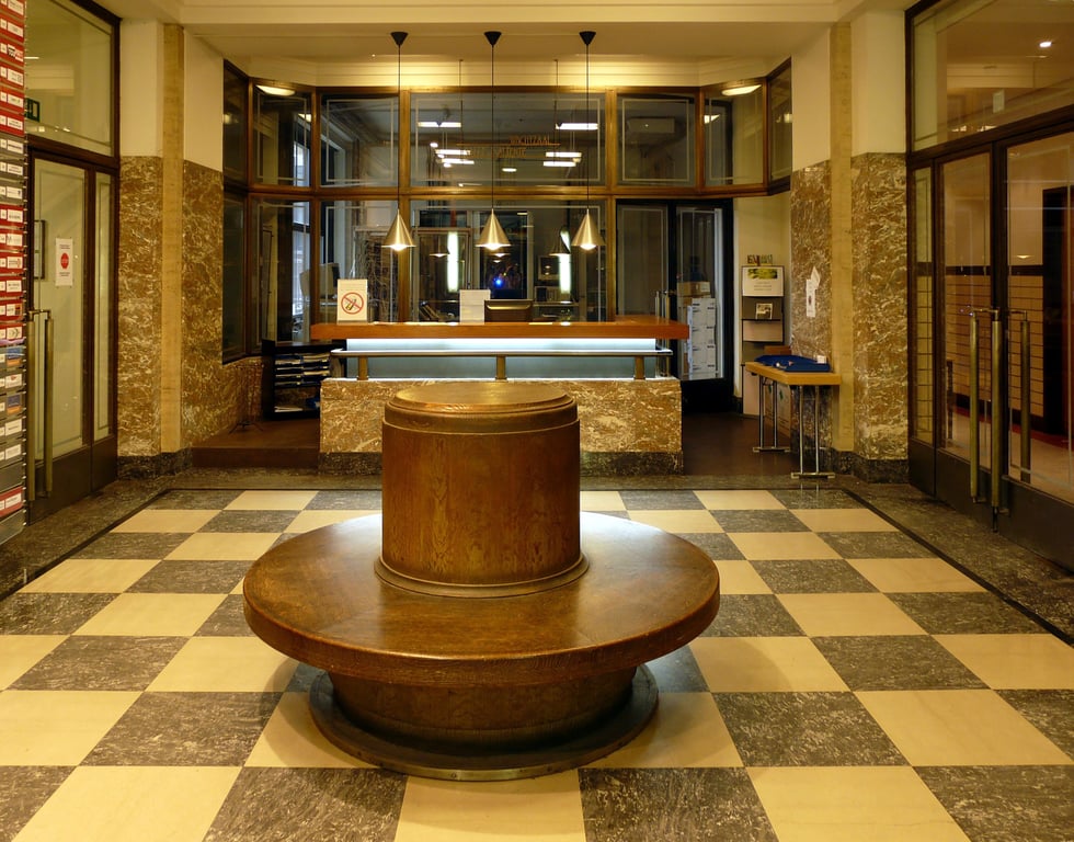 medical office reception desk