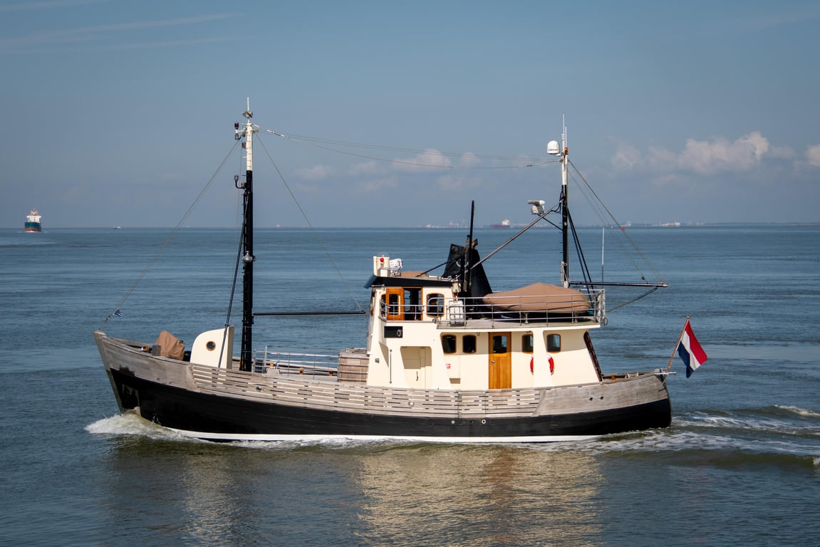 offshore fishing boat deck