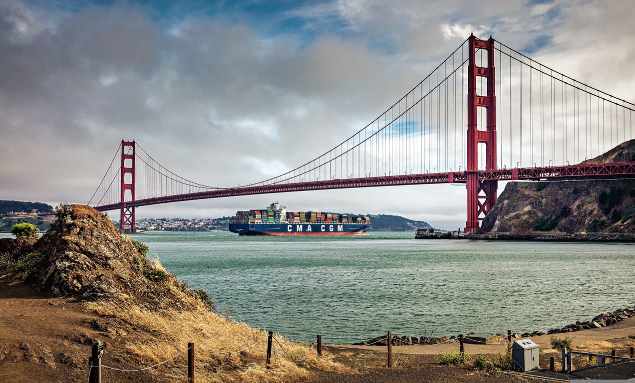 Golden Gate Bridge north side
