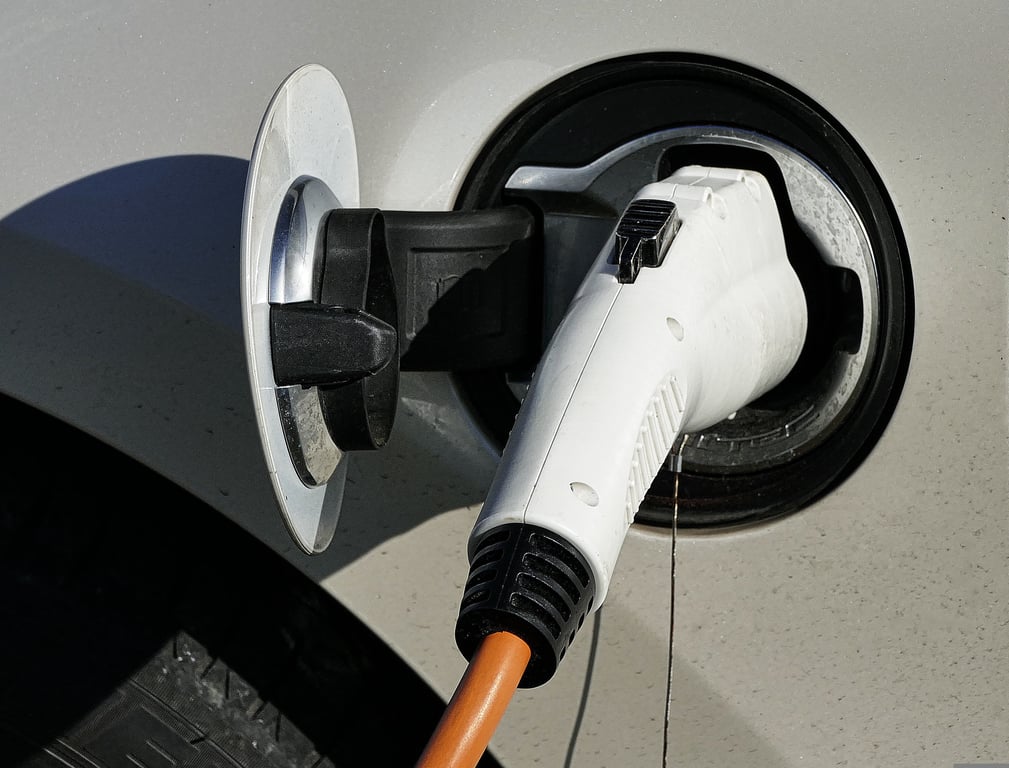 electric car charging station