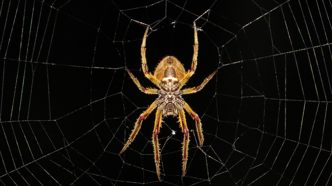 spider web close up