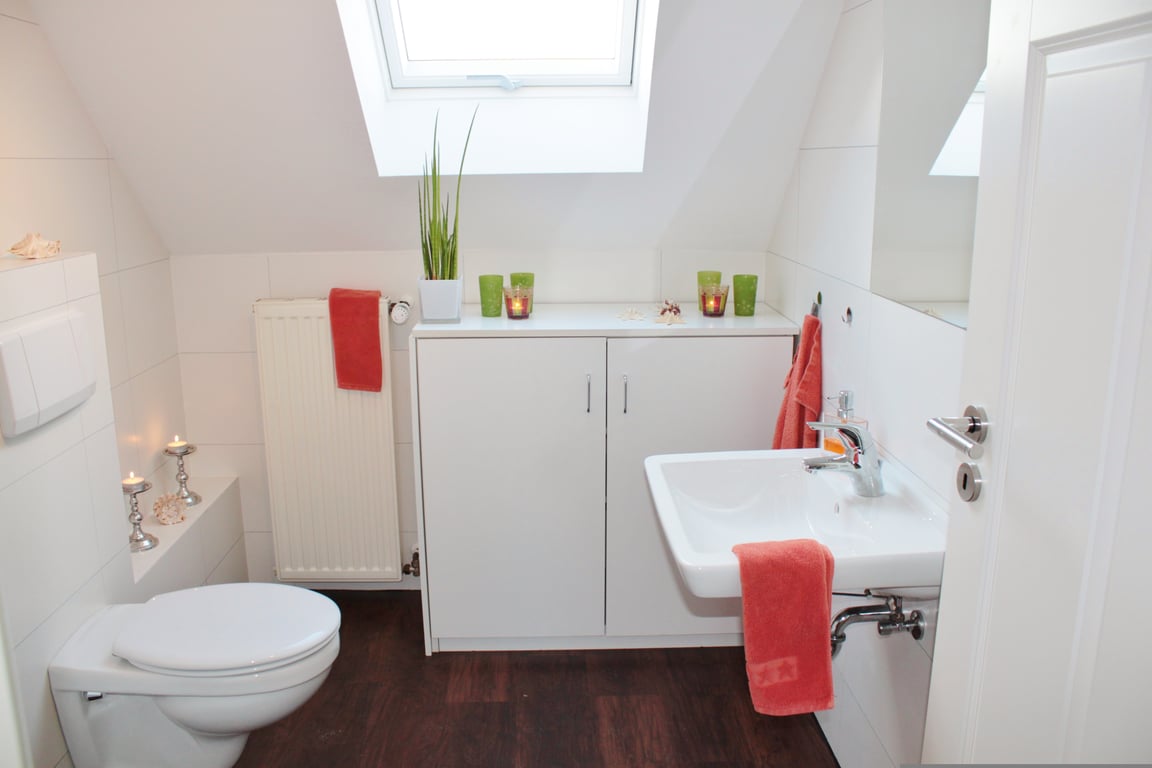 bathroom plumbing rough-in