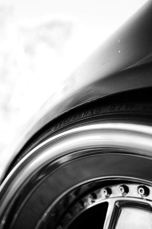 225/55R17 tire sidewall