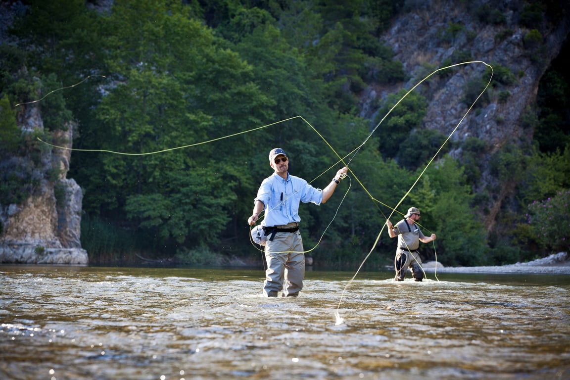 fly fishing river