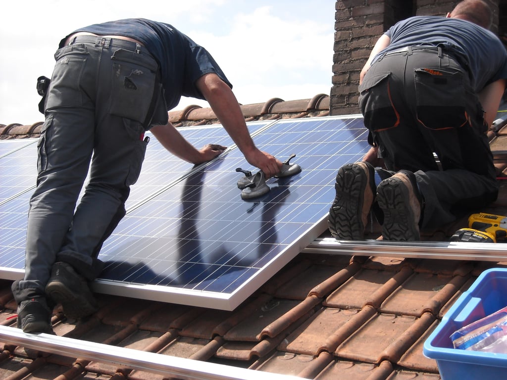 rooftop solar panels