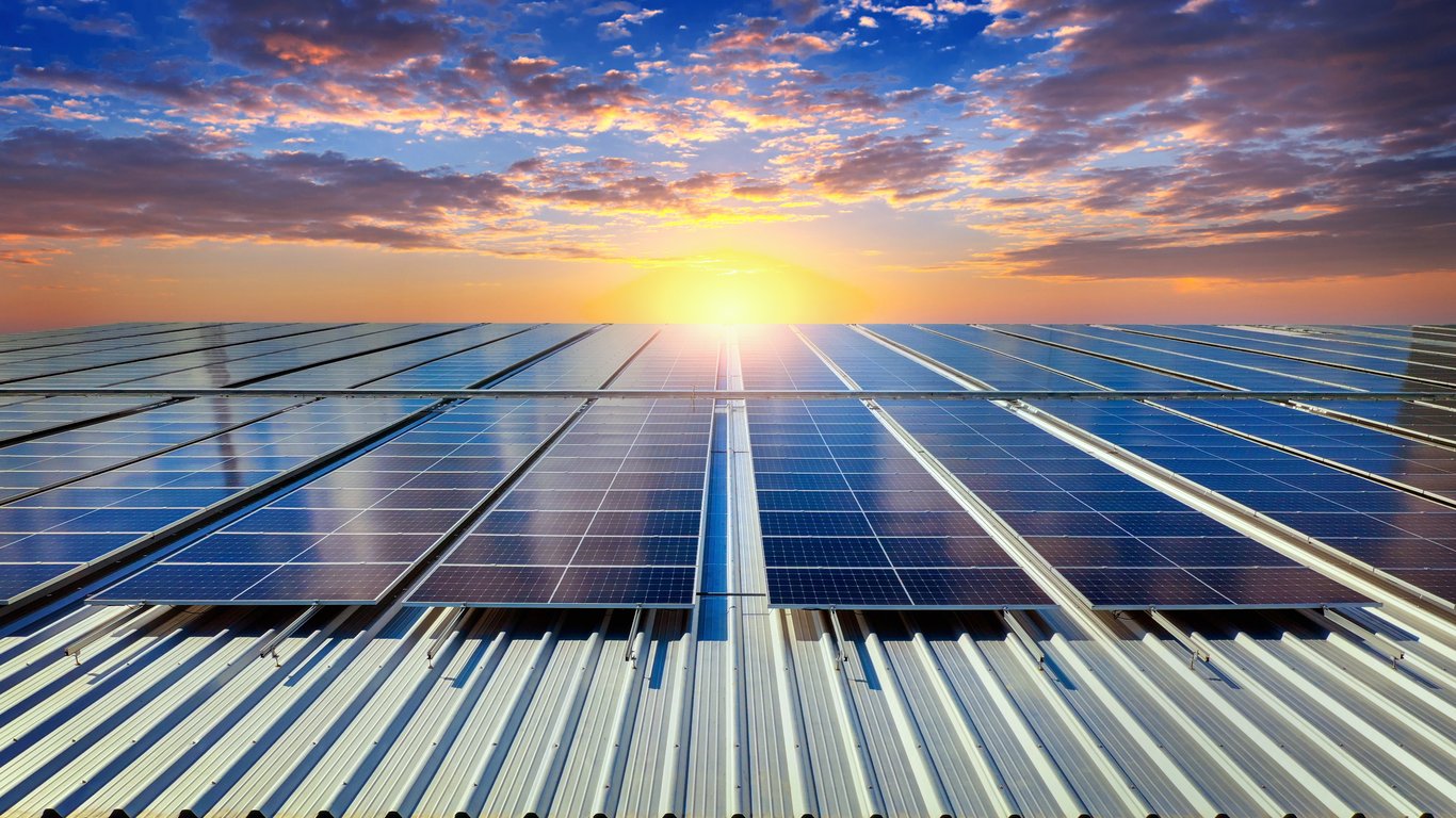 rooftop solar panels