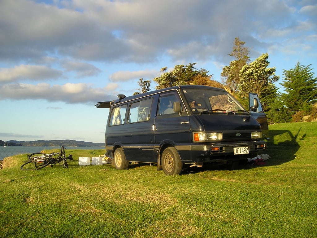Ford F-150 towing travel trailer
