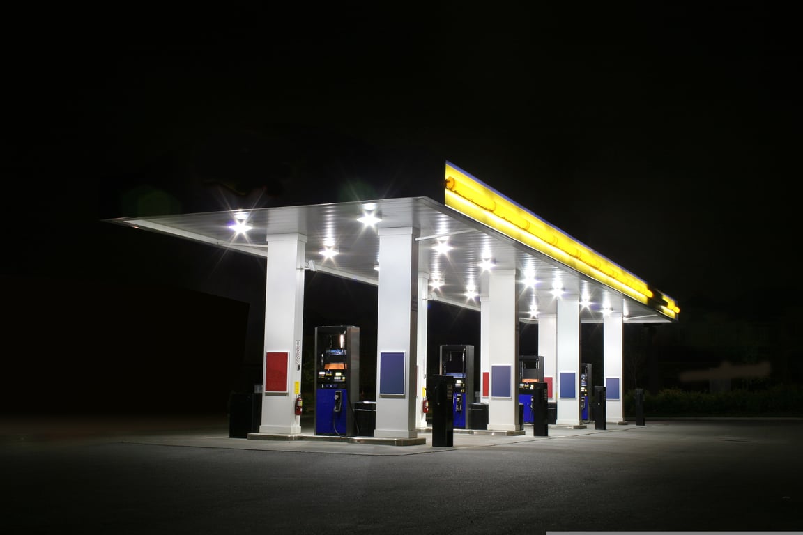 commercial EV charging station