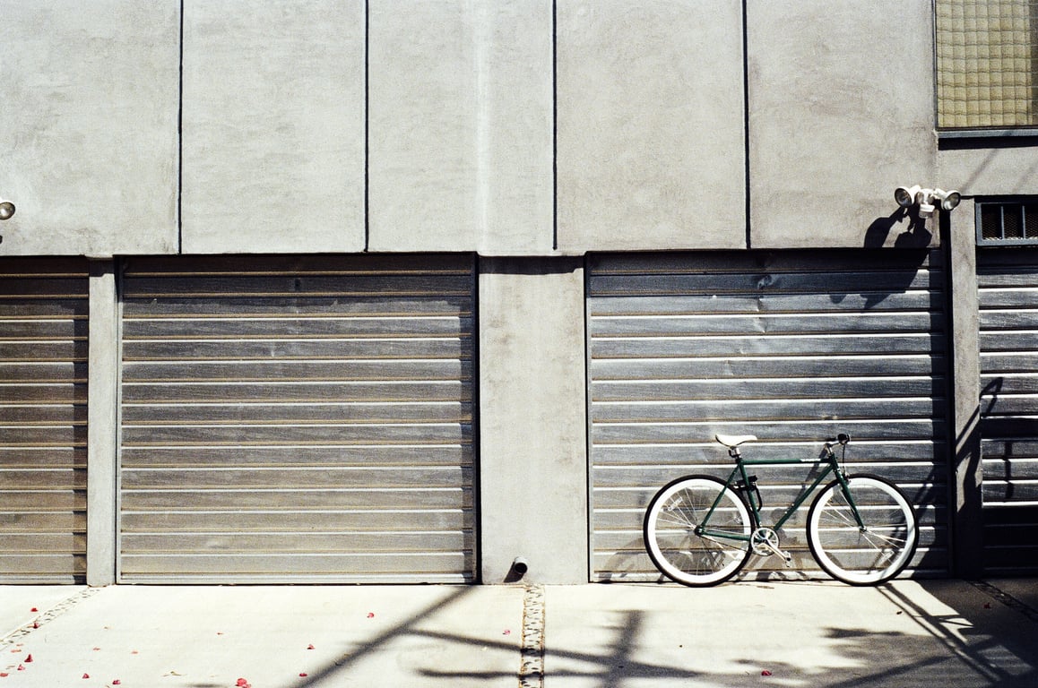 modern garage door
