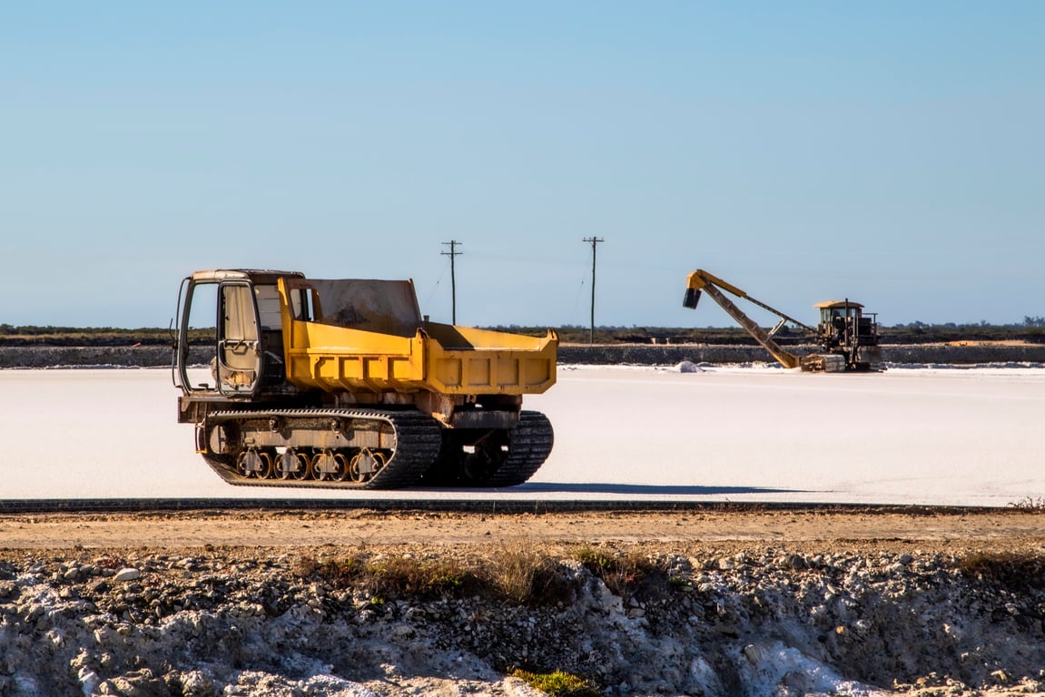 articulated dump truck