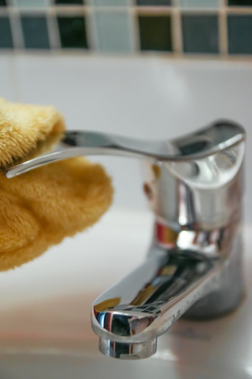 bathroom deep cleaning