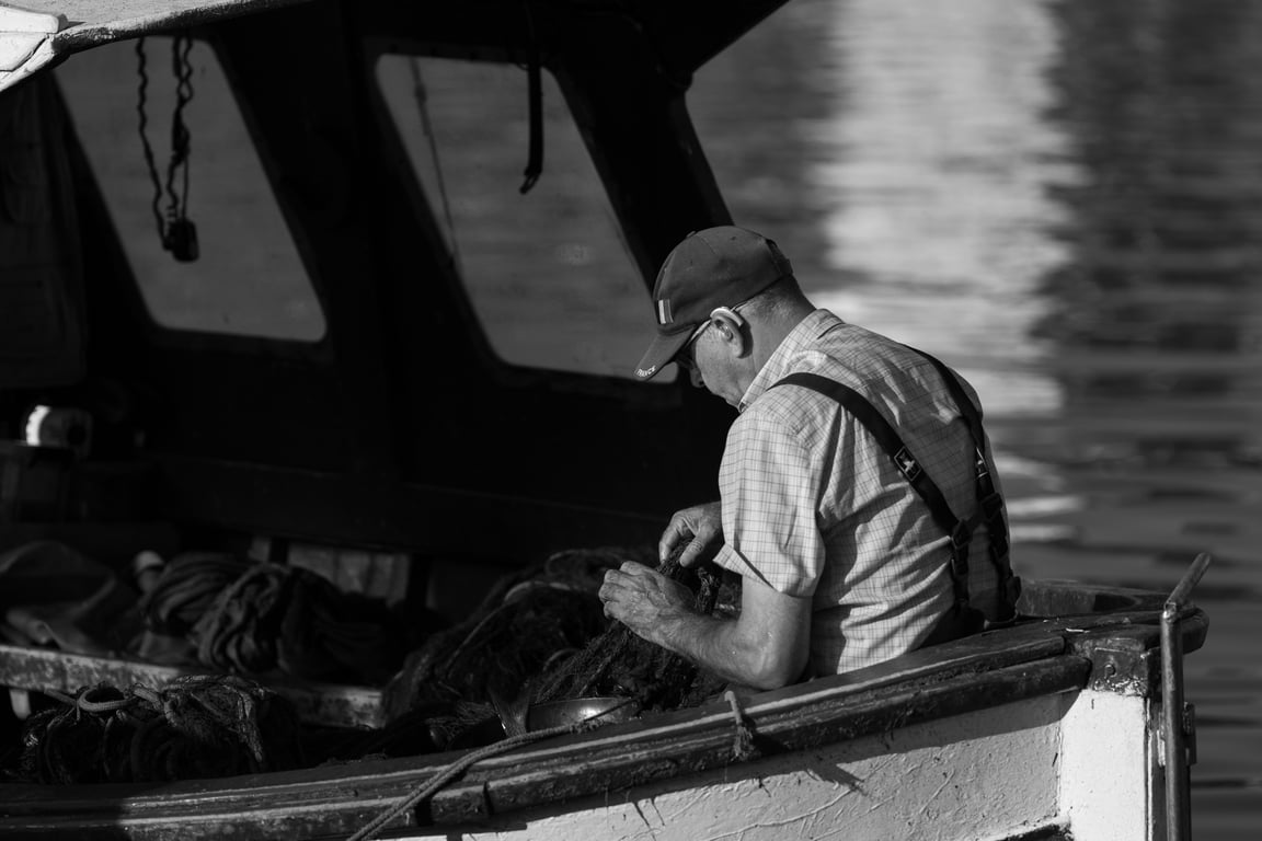 modified-V fishing boat