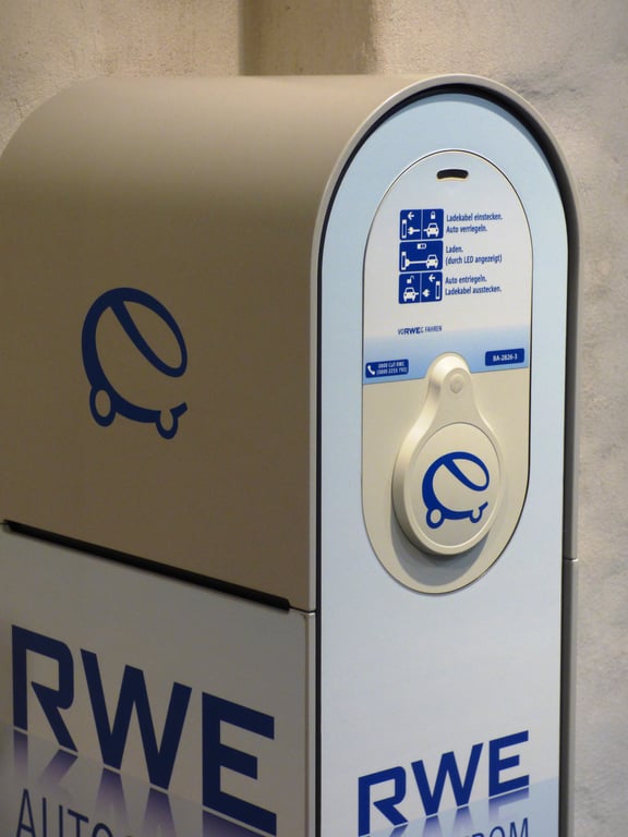used electric car charging