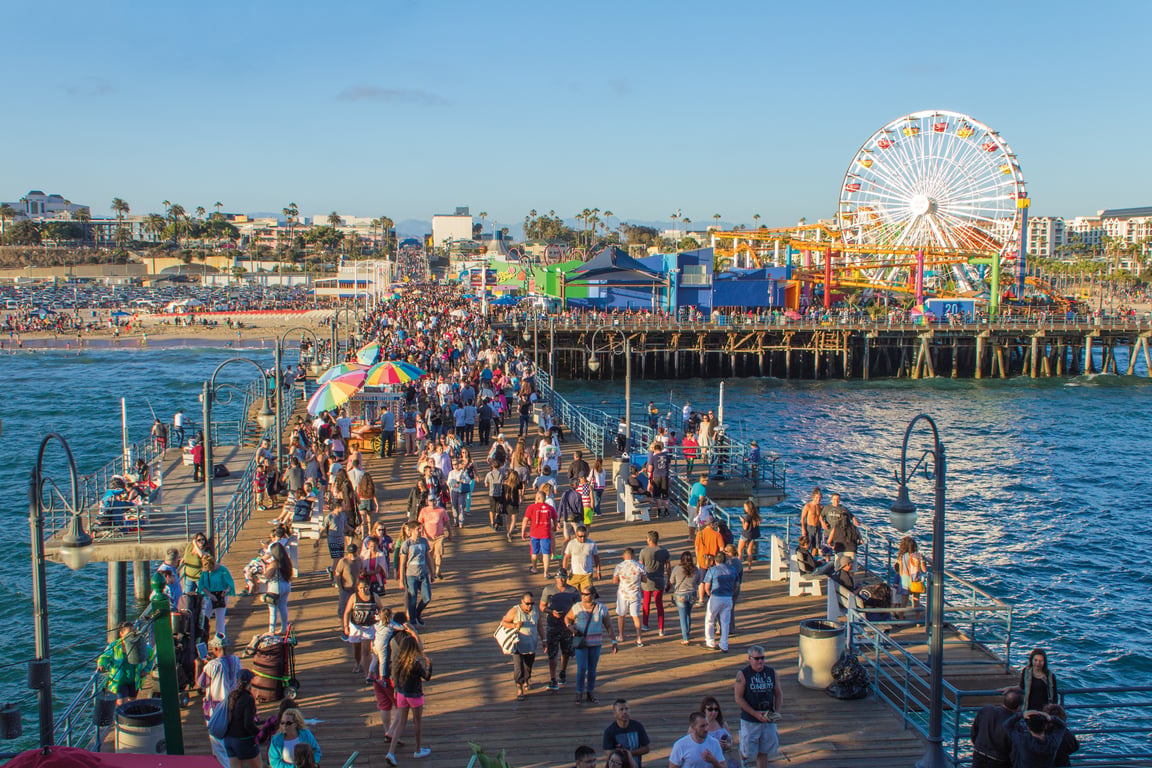 Los Angeles beach