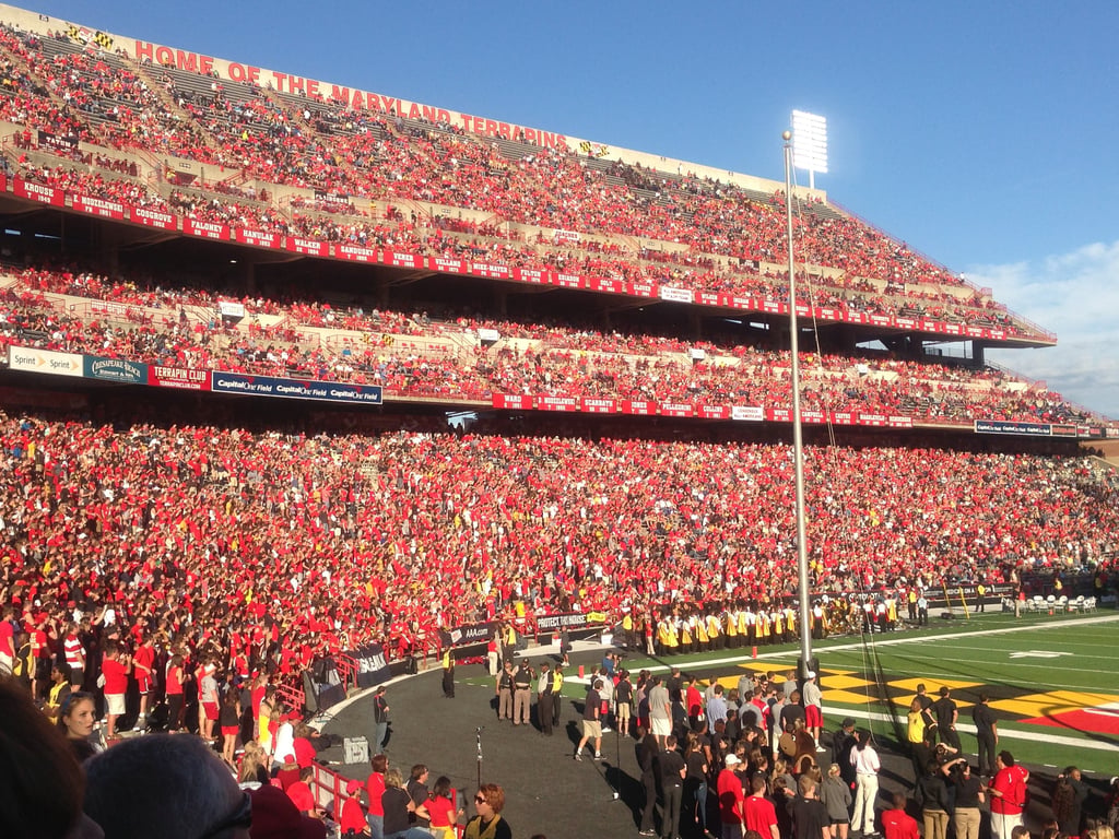 football stadium supporters