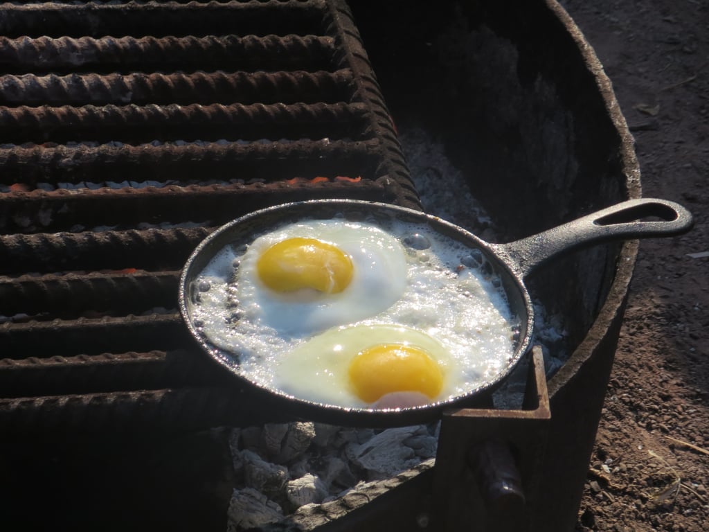 camping breakfast burrito
