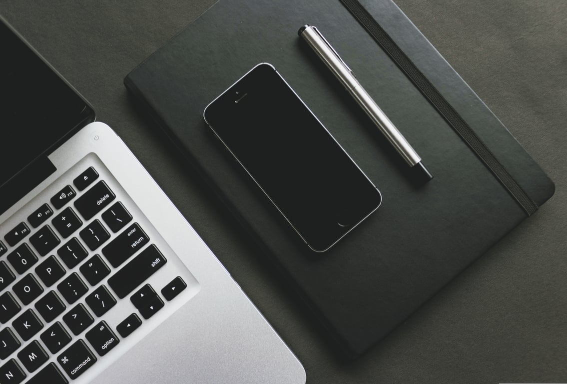 medical transcriptionist at computer