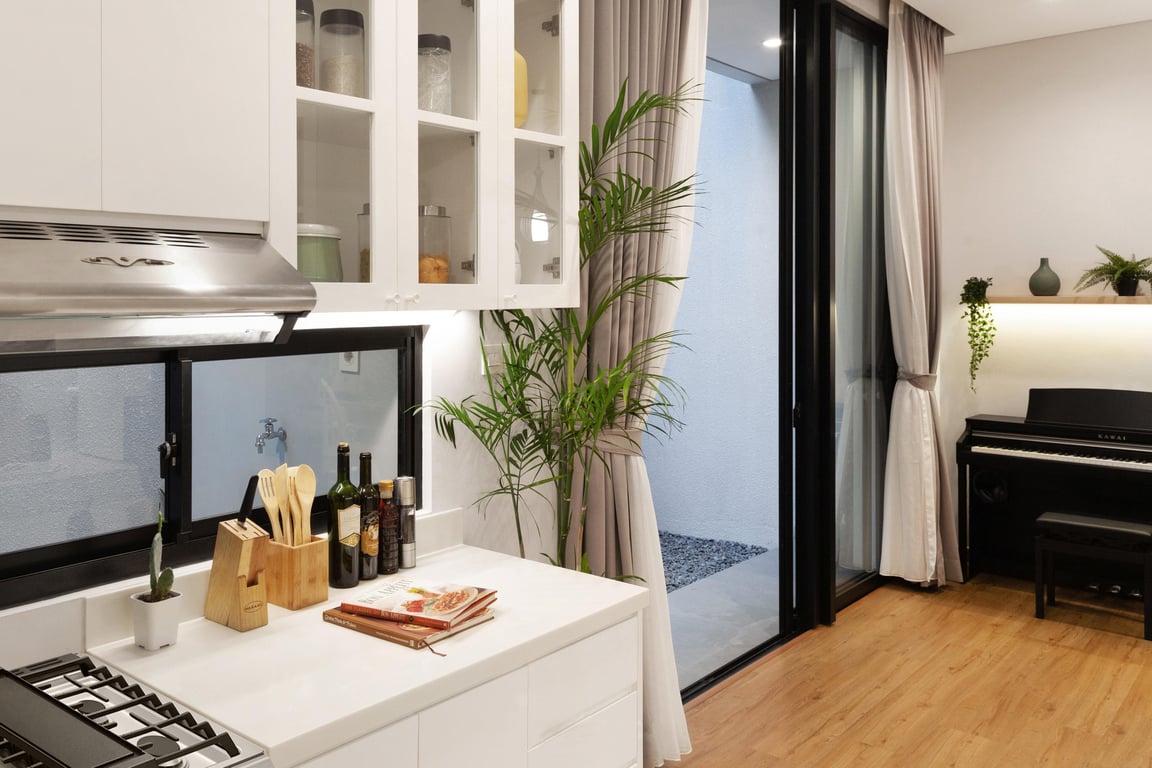 modern kitchen renovation