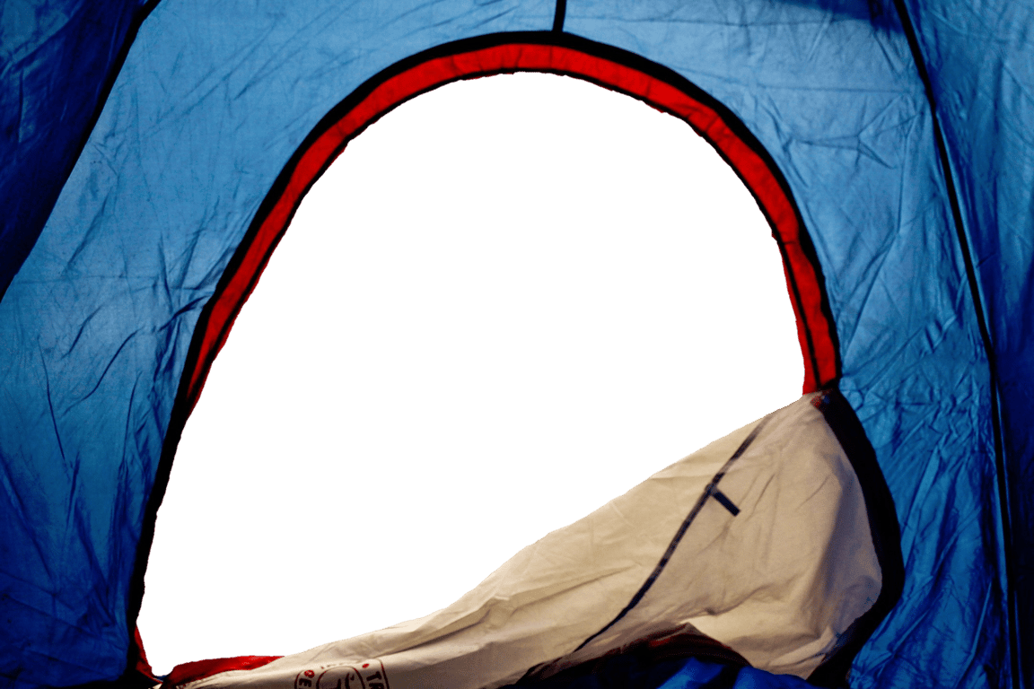 camping tent at campsite
