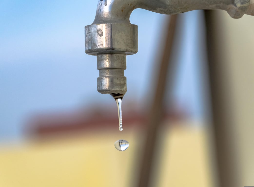 leaking kitchen faucet