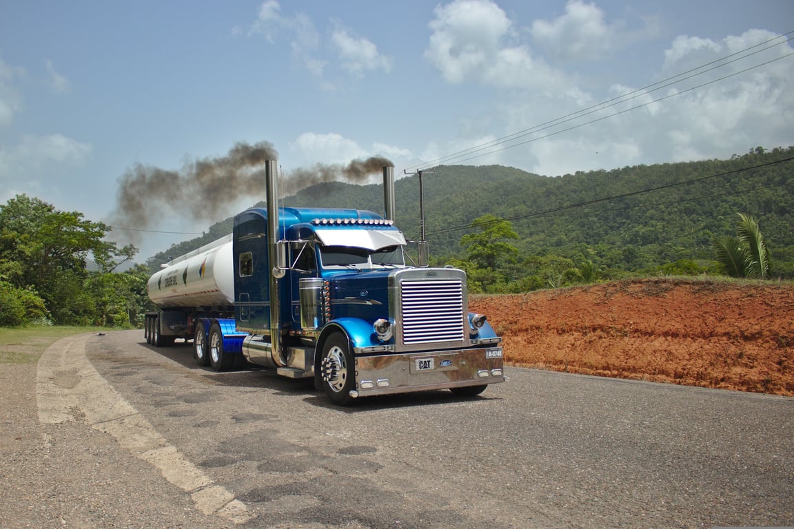 diesel semi truck inspection
