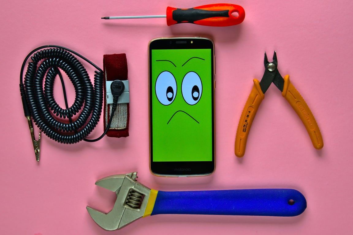 mobile tire repair technician