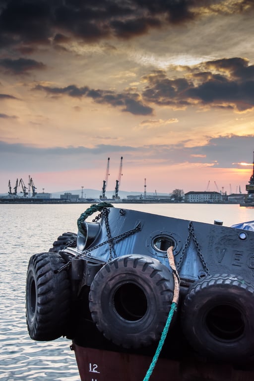 Sea Tow boat towing