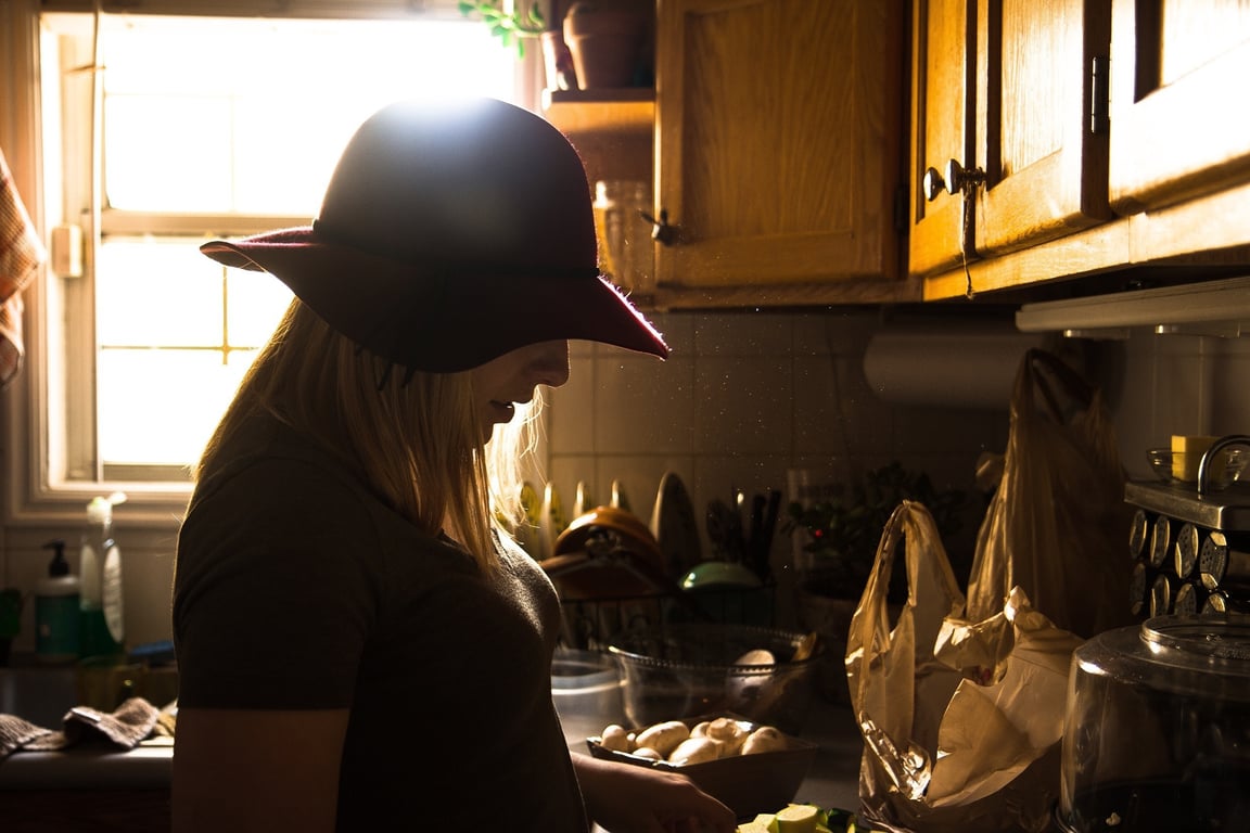 custom food trailer kitchen interior
